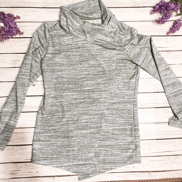 Danskin Sweaters - Danskin French Terry Wrap Cardigan Sweater Size XL